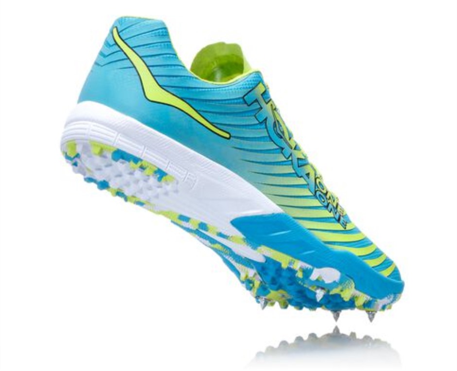 Evo Xc Spike Hoka Cyan