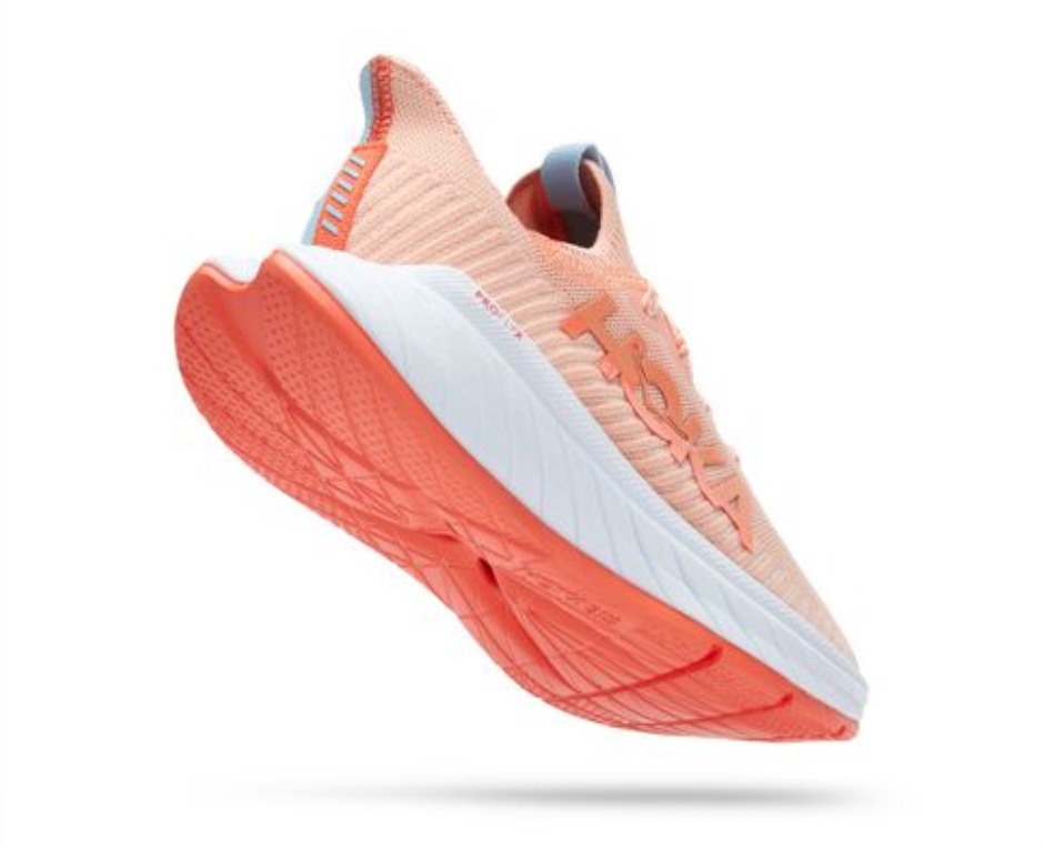 Carbon X 3 Hoka Pfirsichparfait Sommerlied