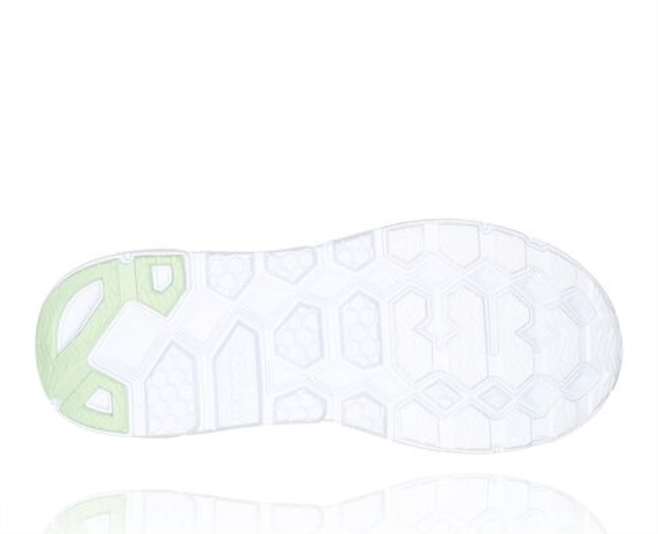 Clifton L Hoka Weiße Grüne Asche