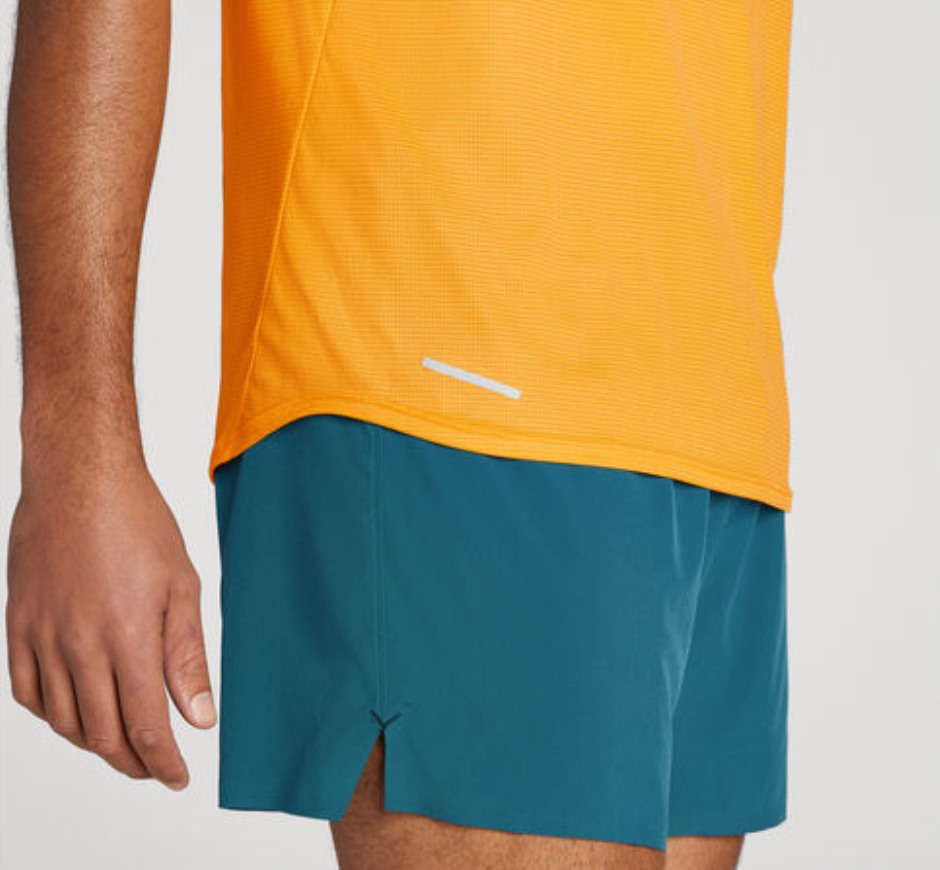 Hoka Glide Singlet Leuchtend Gelb