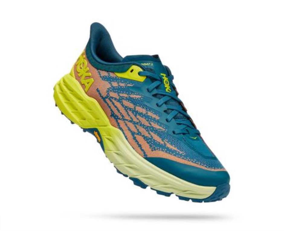 Hoka Speedgoat 5 Blue Coral Nachtkerze