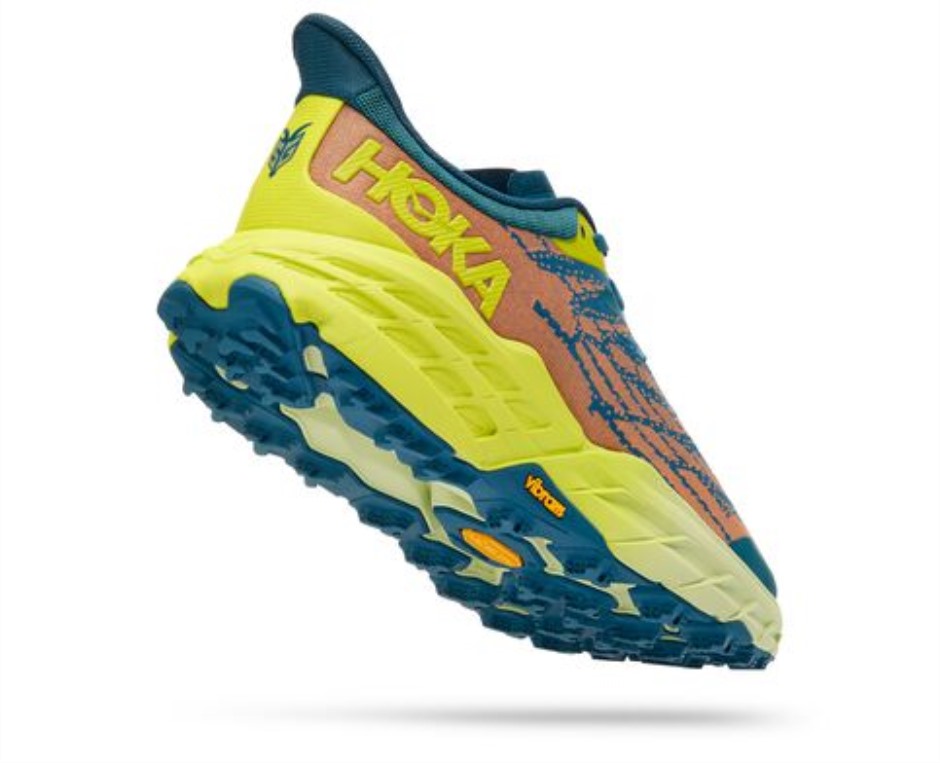 Hoka Speedgoat 5 Blue Coral Nachtkerze