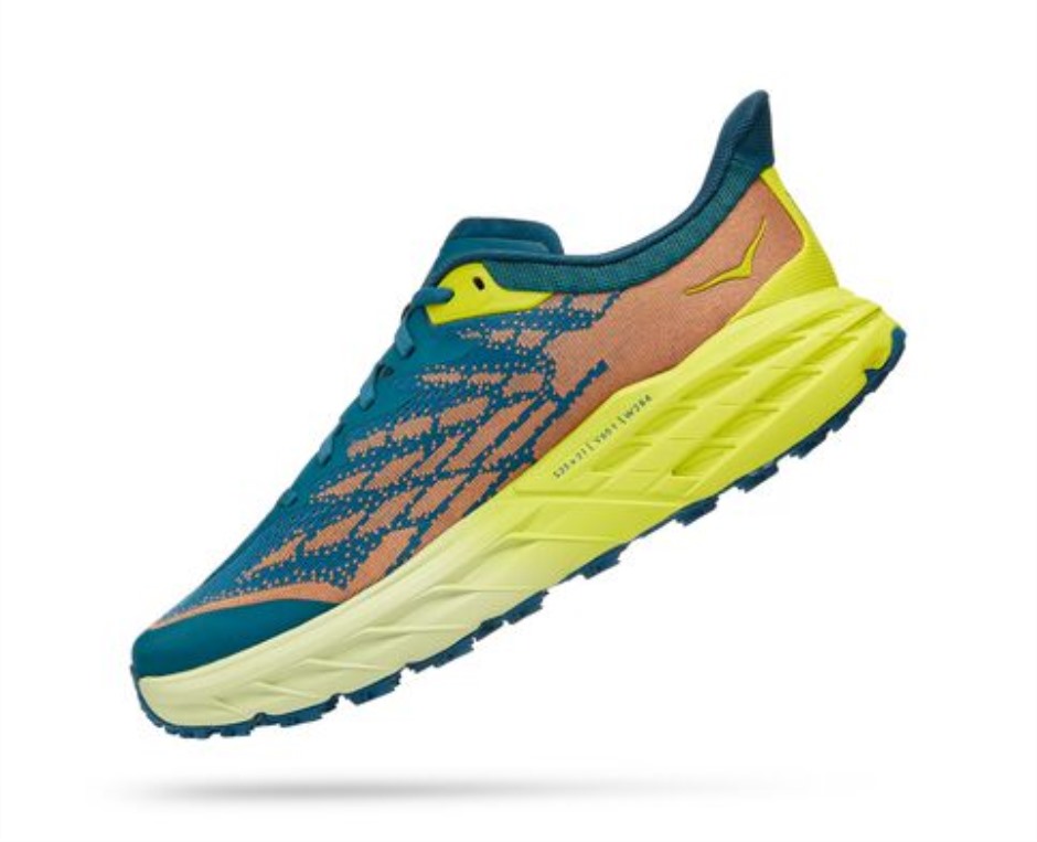 Hoka Speedgoat 5 Blue Coral Nachtkerze