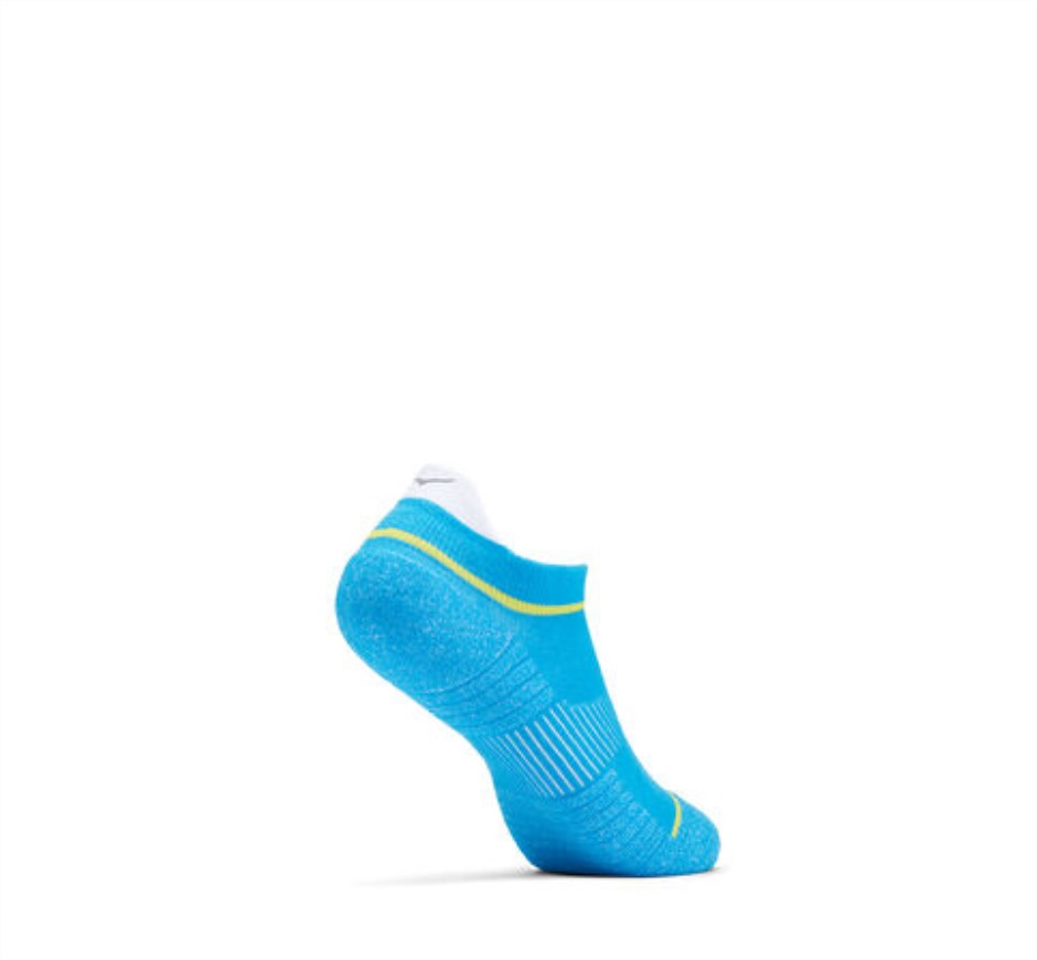 No-show Run Socke Hoka Diva Blue Citrus