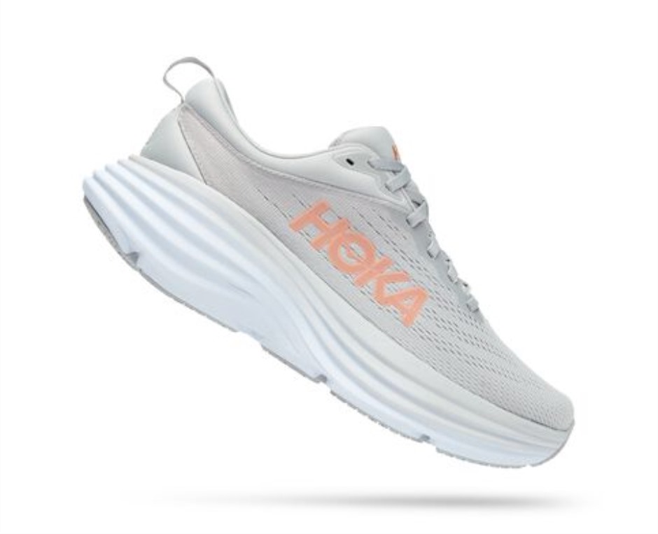 Hoka Bondi 8 Hafennebel Mondfelsen