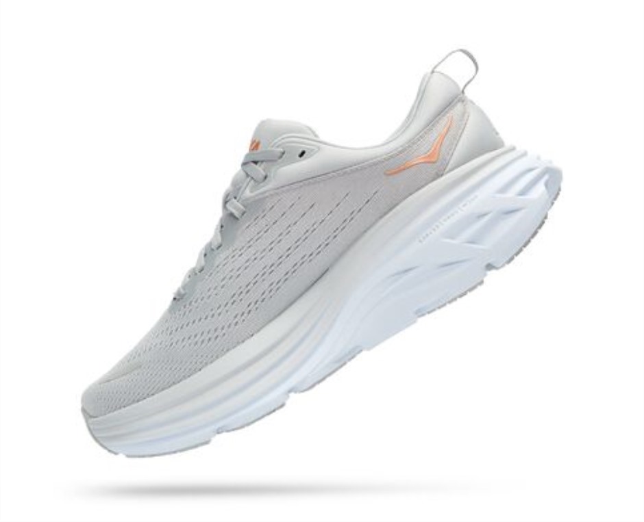 Hoka Bondi 8 Hafennebel Mondfelsen