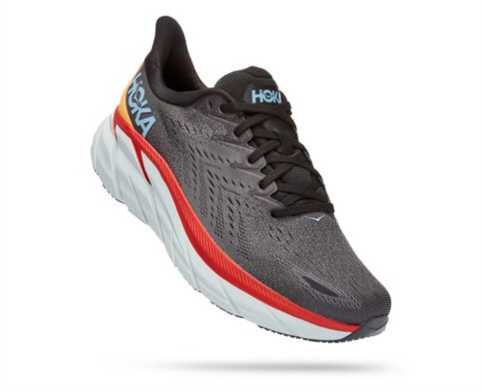 Hoka Clifton 8 Anthrazit Castlerock