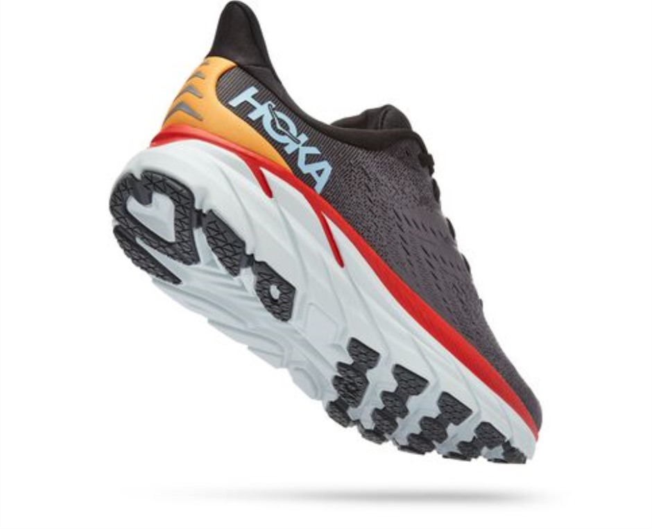 Hoka Clifton 8 Anthrazit Castlerock