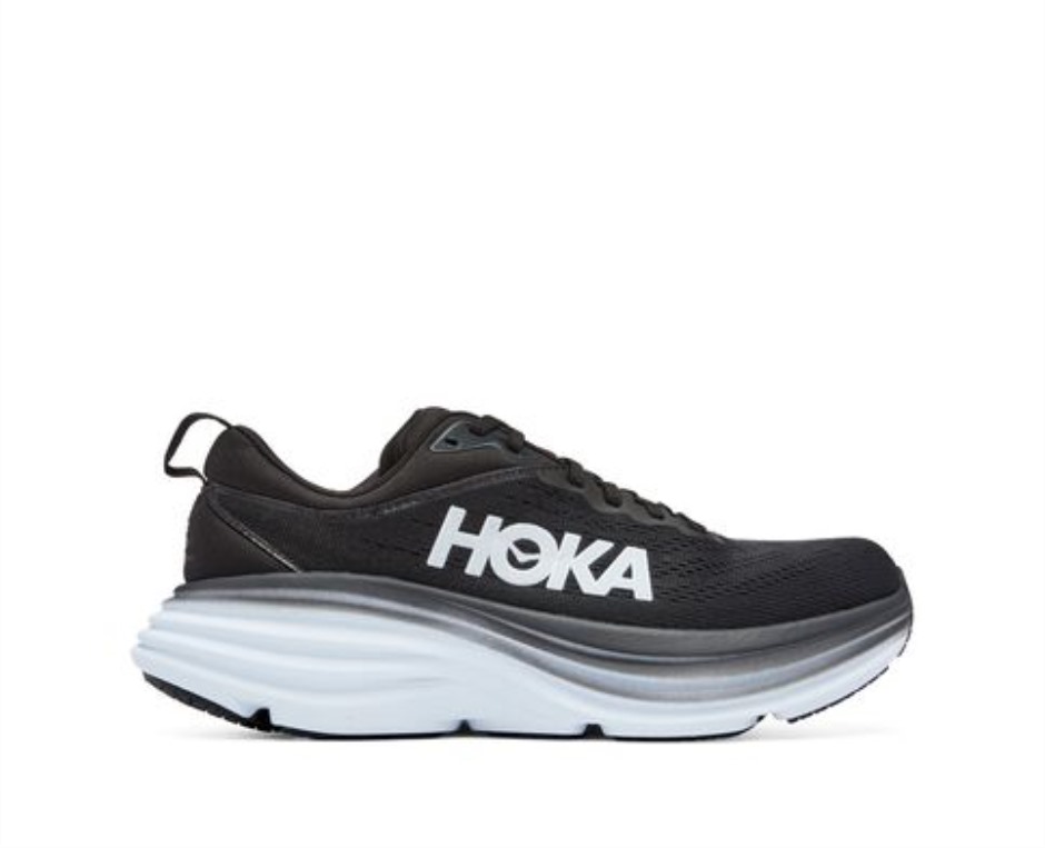 Bondi 8 Hoka Schwarz