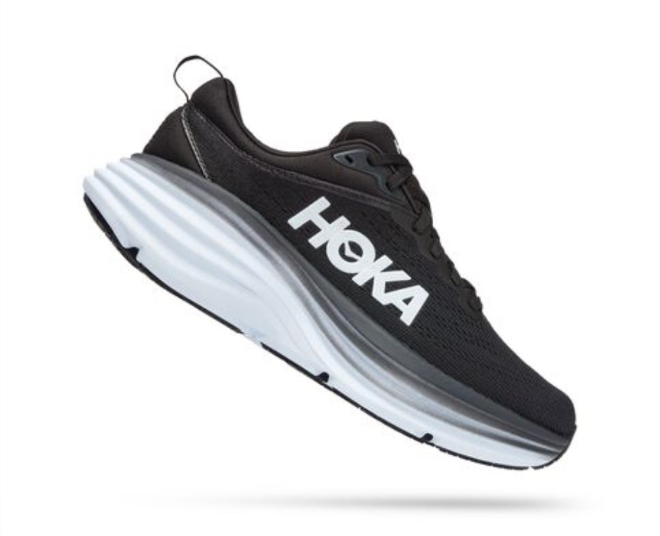 Bondi 8 Hoka Schwarz