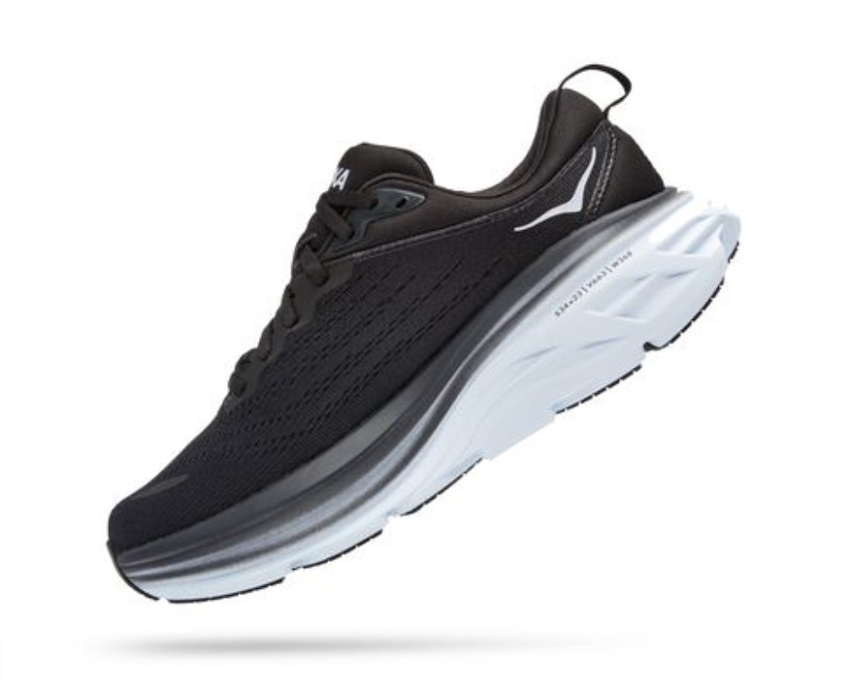 Bondi 8 Hoka Schwarz