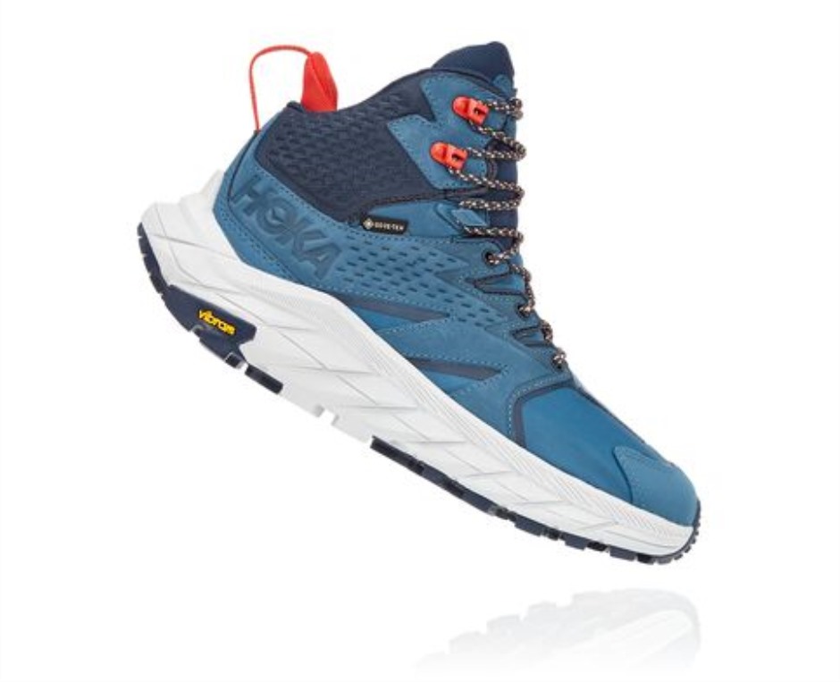 Anacapa Mid Gtx Hoka Echt Blaugrün