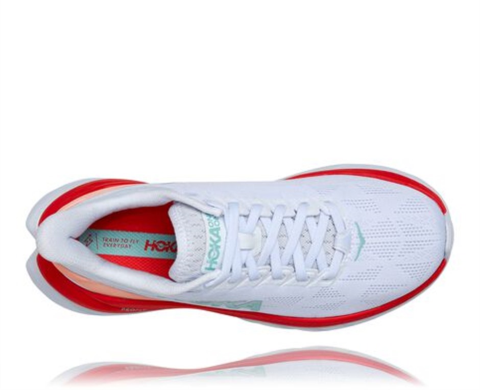 Hoka Mach 4 Weiße Fiesta