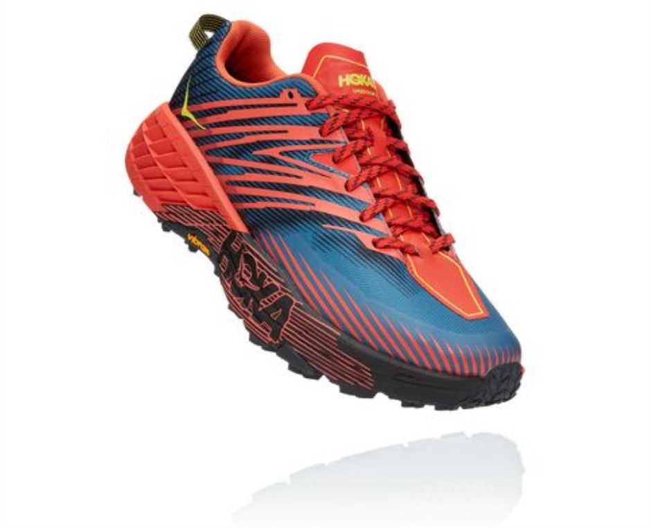 Hoka Speedgoat 4 Fiesta Provinzblau