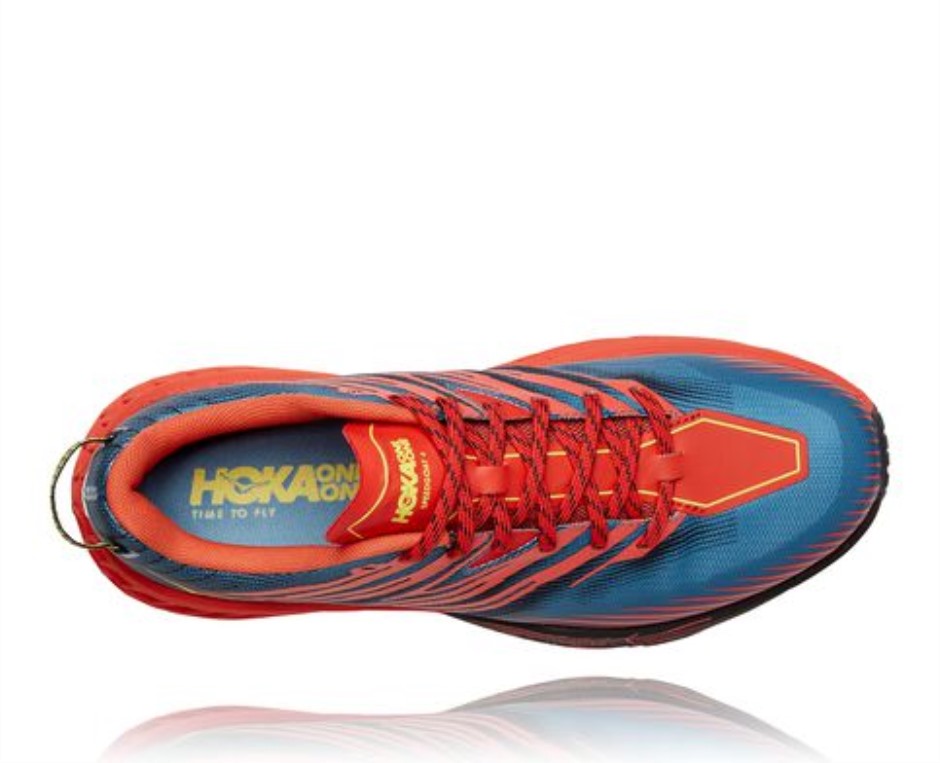 Hoka Speedgoat 4 Fiesta Provinzblau