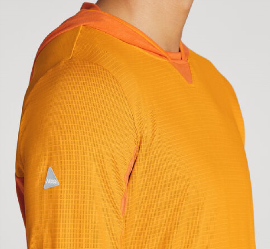 Sierra Sun Hoodie Hoka Strahlendes Gelb