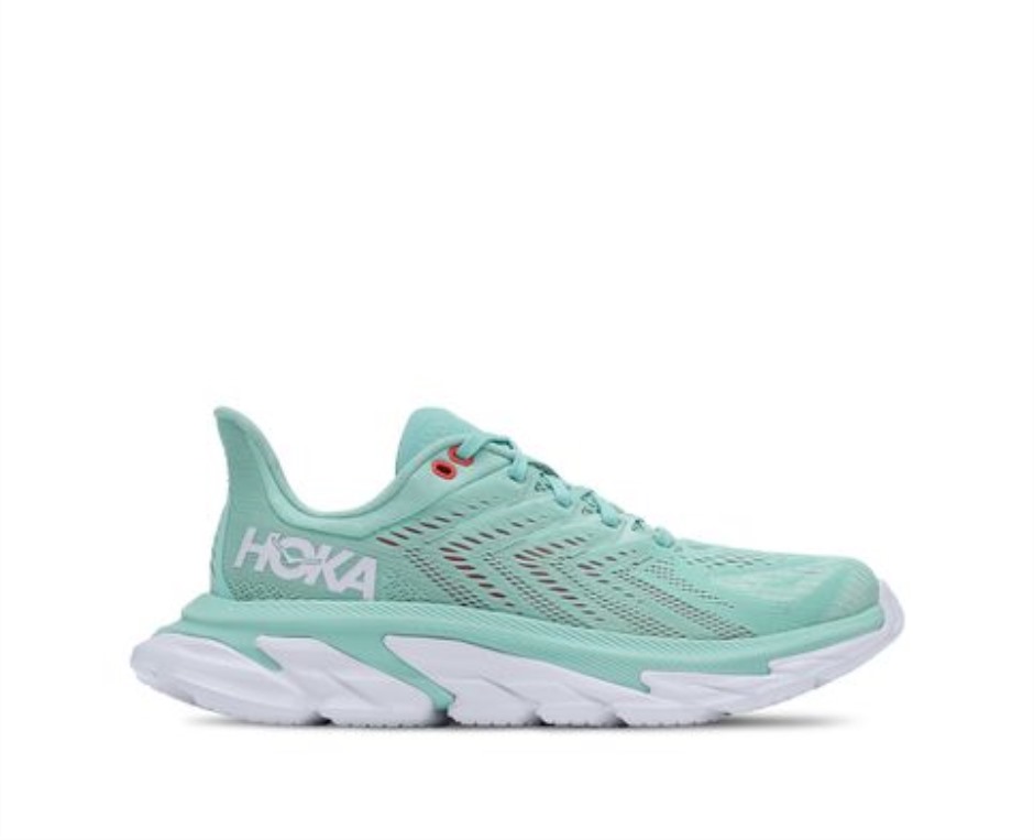 Clifton Edge Hoka Eierschale Blau Weiß