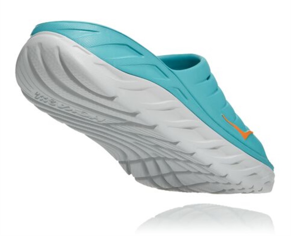 Ora Recovery Slide Hoka Aquarelle Loderndes Orange