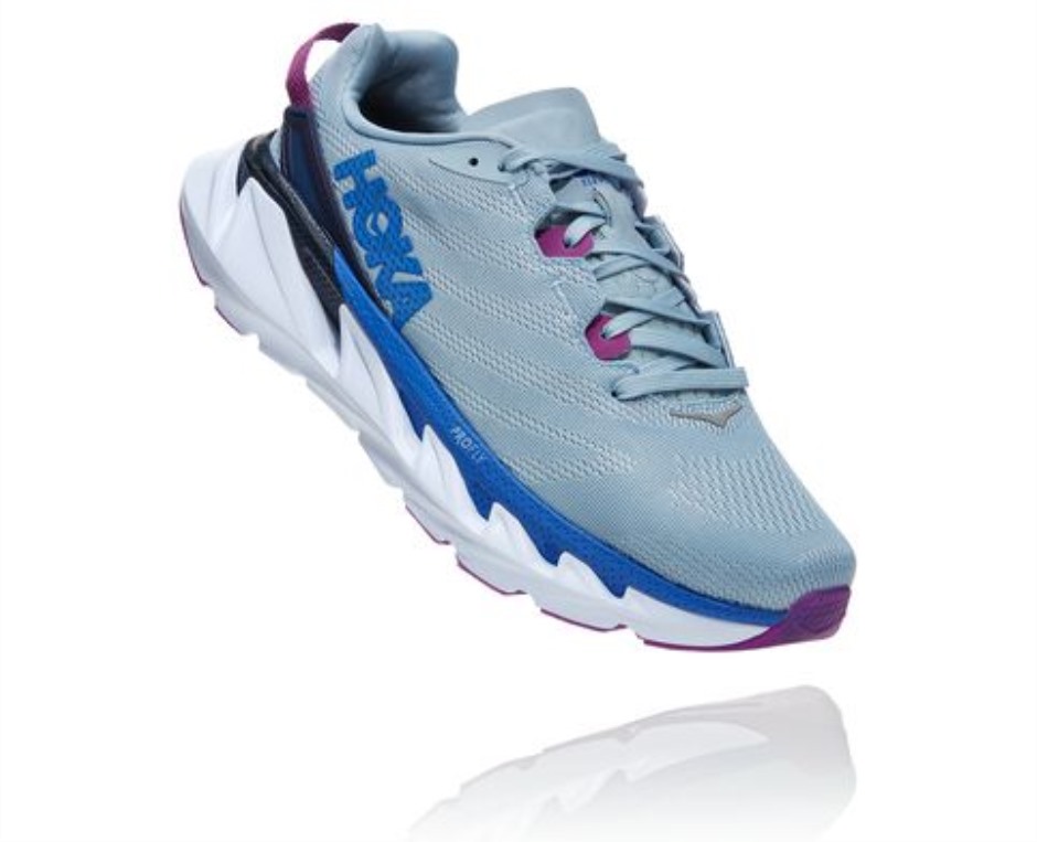 Elevon 2 Hoka Ballade Blue Schillerndes Blau