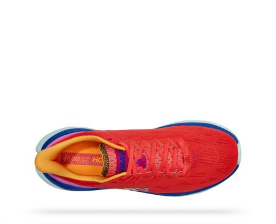 Hoka Mach 4 Fiesta Bläuen