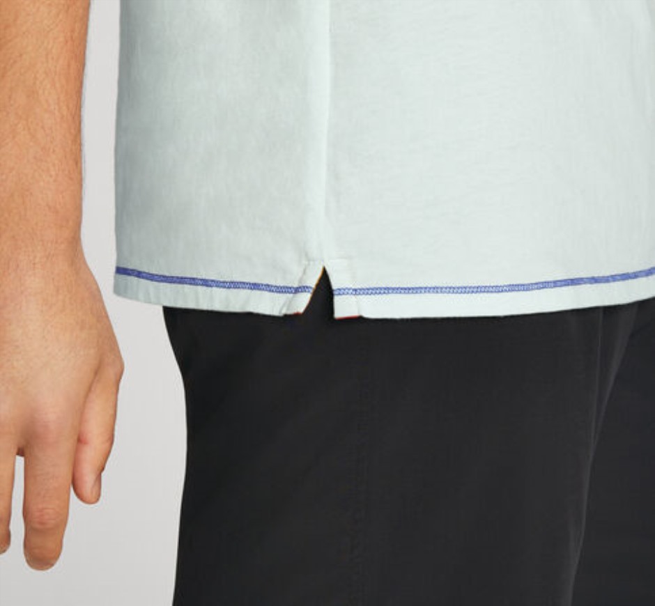 Hoka Ganztages-T-Shirt Blaues Glas Bläuung