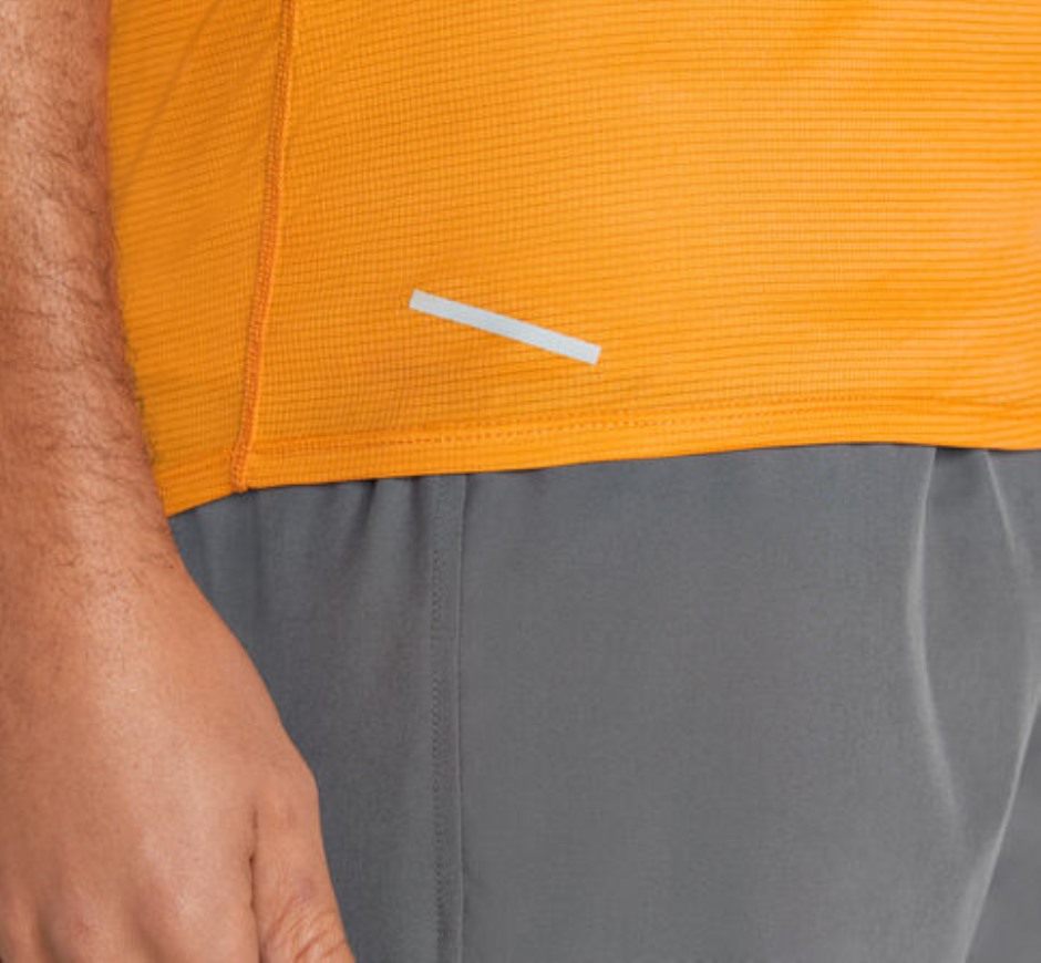 Hoka Glide Kurzarm Persimone Orange