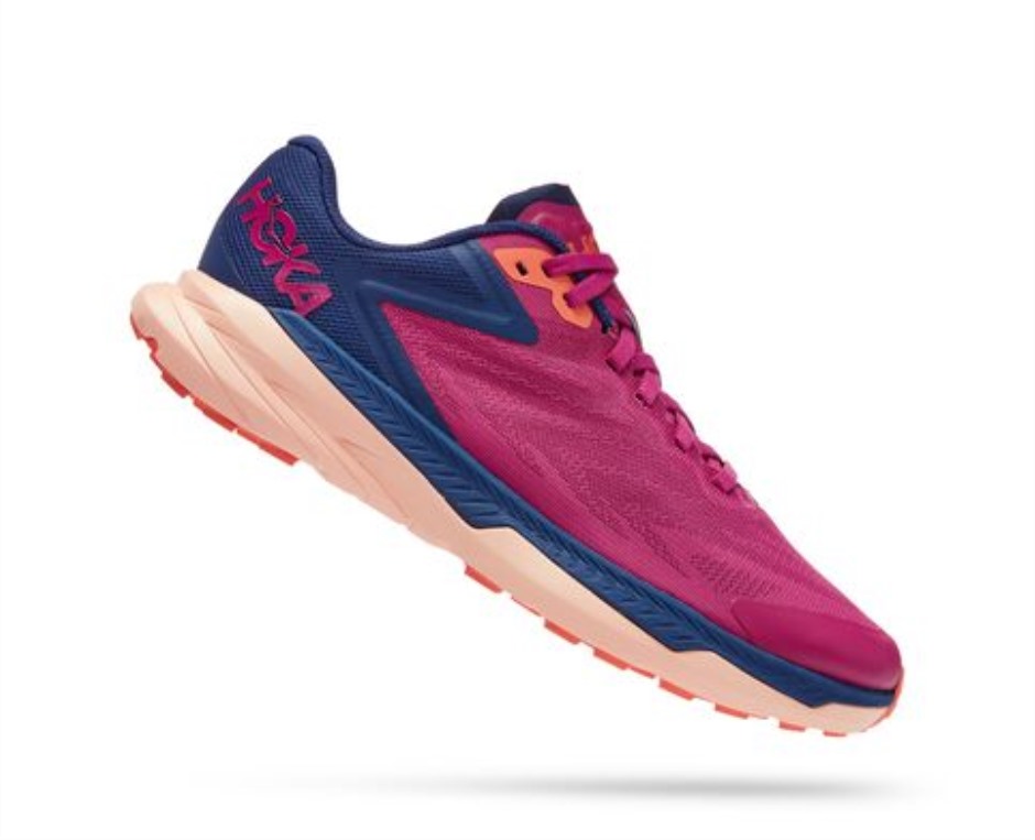 Zinal Hoka Festival Fuchsia Bellwether Blau