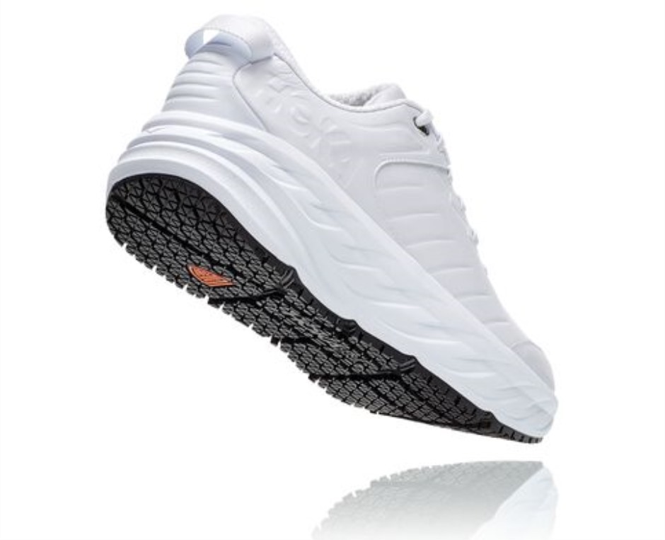 Bondi Sr Hoka Weiß