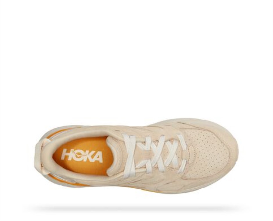 Clifton L Suede Hoka Mürbebrot Strahlend Gelb