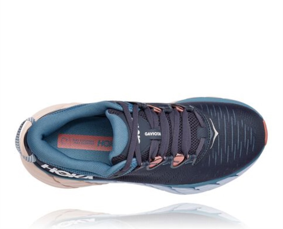 Hoka Gaviota 3 Ombre Blaue Rosette