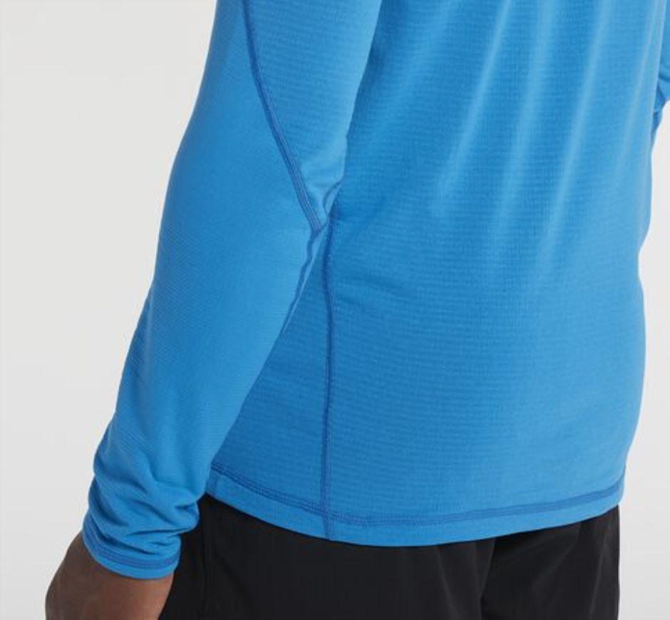 1 2 Reißverschluss-Midlayer-Haken Diva Blau