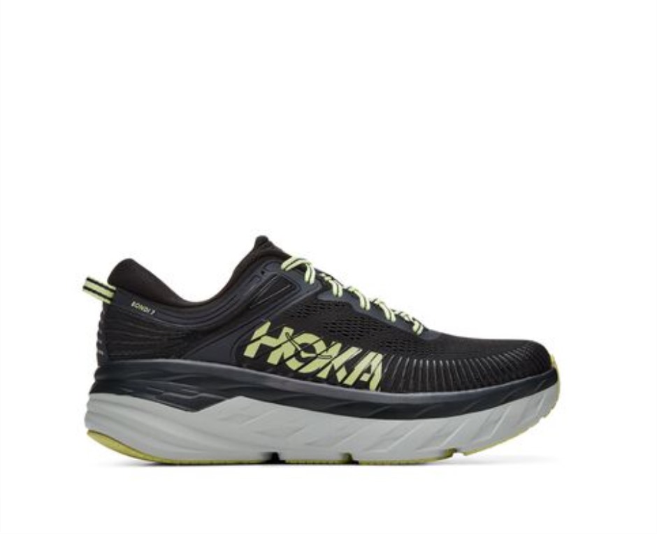 Hoka Bondi 7 Blauer Graphitschmetterling