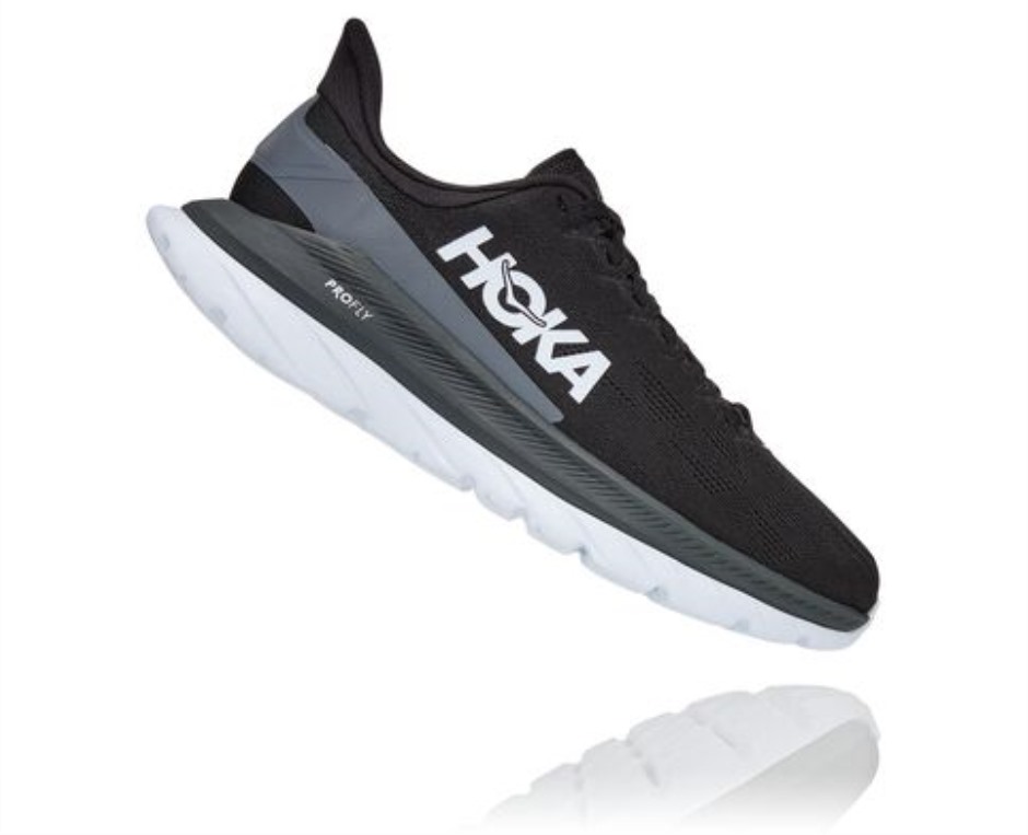 Mach 4 Hoka Schwarz Dunkel