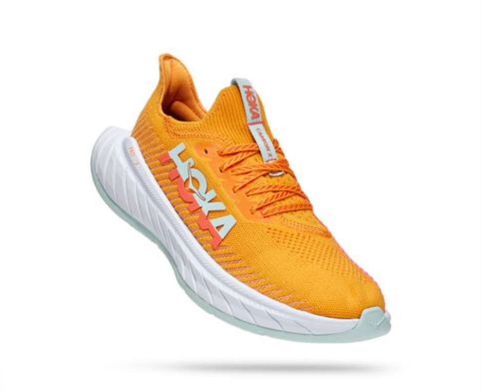 Kohlenstoff X 3 Hoka Strahlendes Gelb