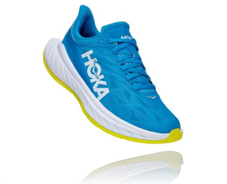 Hoka Carbon X 2 Divablau Zitrus