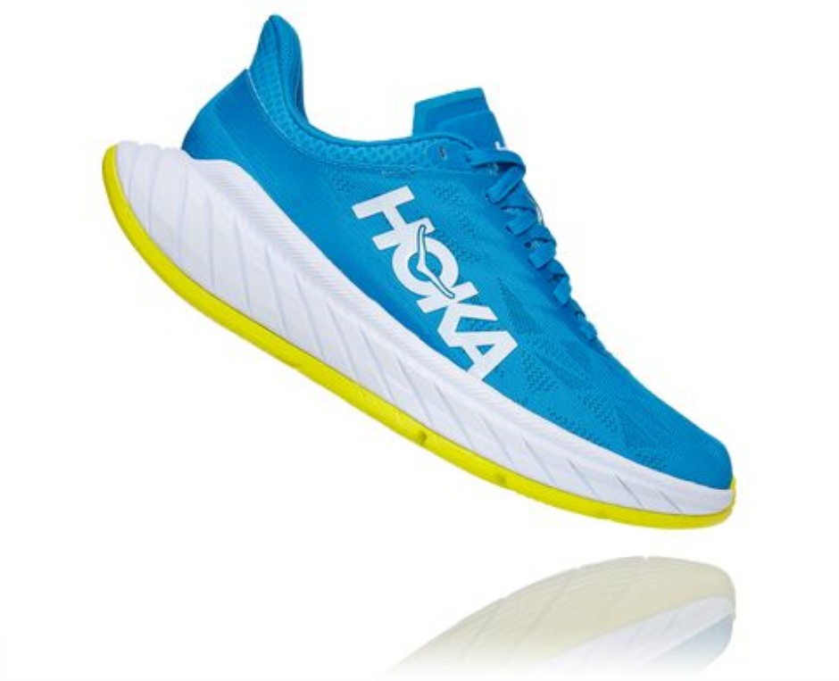Hoka Carbon X 2 Divablau Zitrus