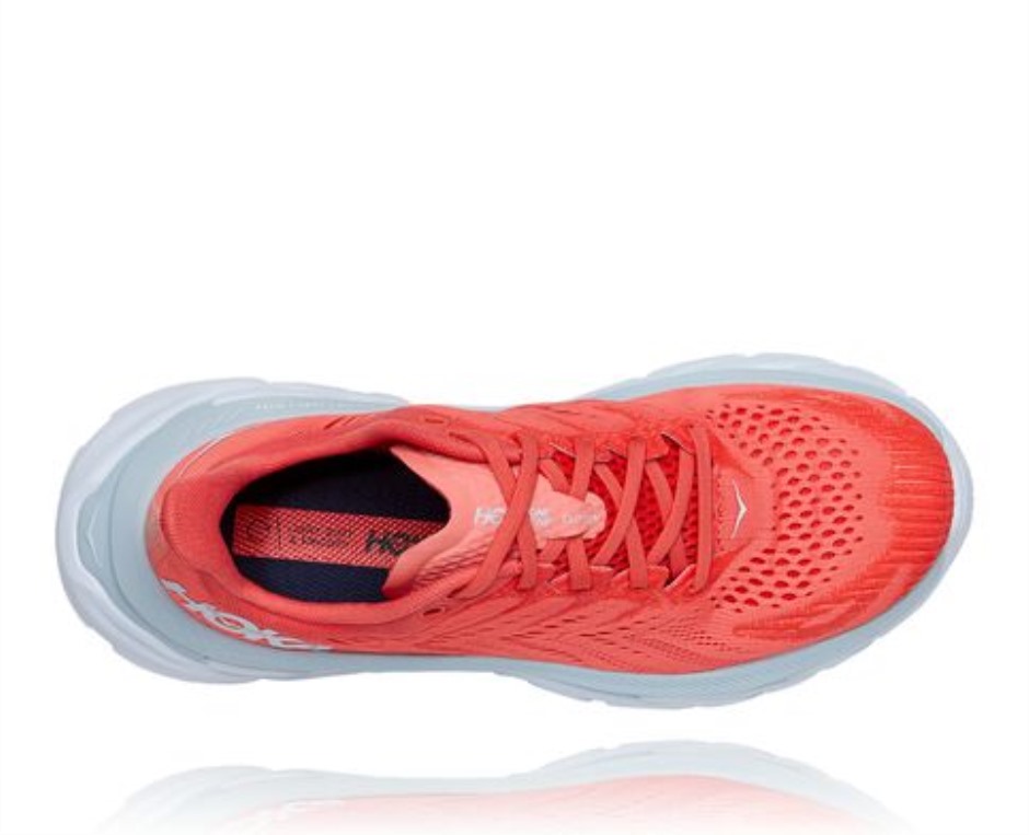 Clifton Edge Hoka Hot Korallenweiß
