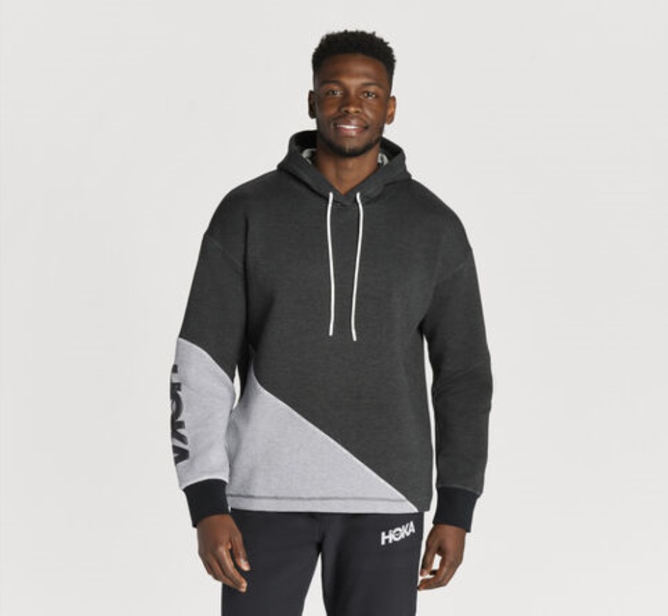 Ganztägiger Hoodie Hoka Schwarz