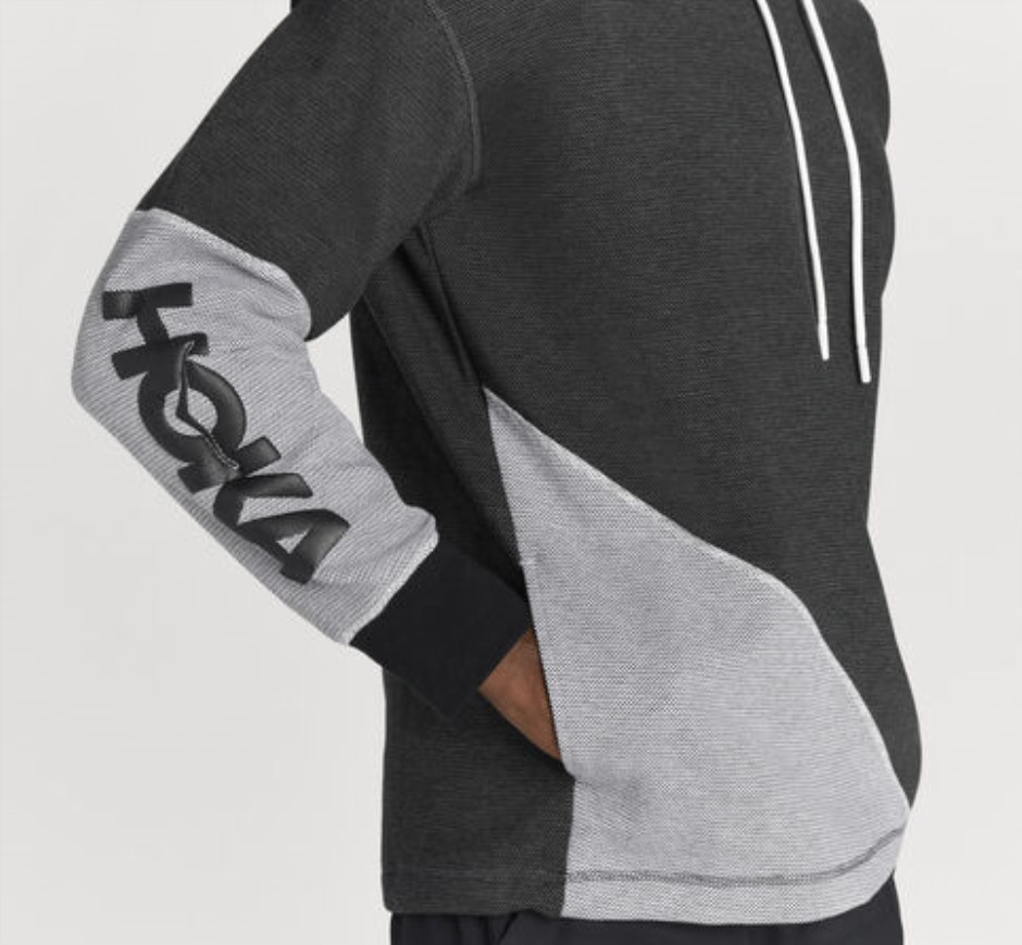 Ganztägiger Hoodie Hoka Schwarz
