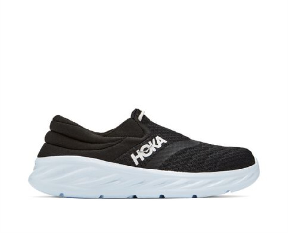 Hoka Ora Erholungsschuh 2 Schwarz Weiß